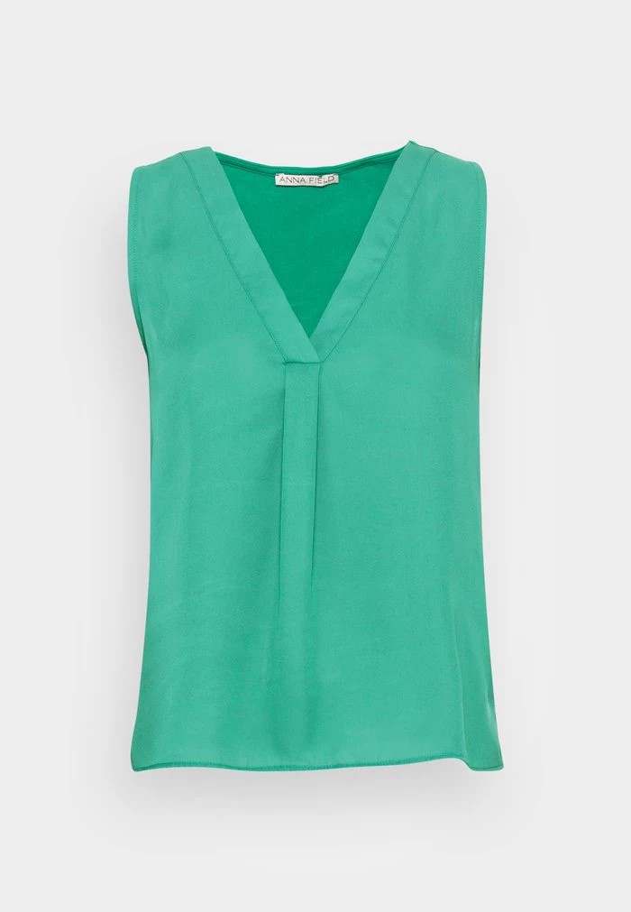 T-Shirt ANNA FIELD Anna Field Top Vert Femme | ZXX-7272737